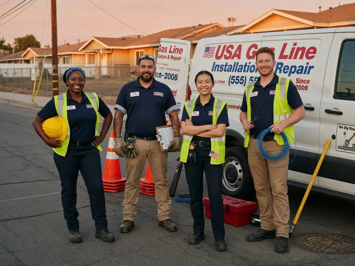 Gas Line Installation company in Rimrock, AZ